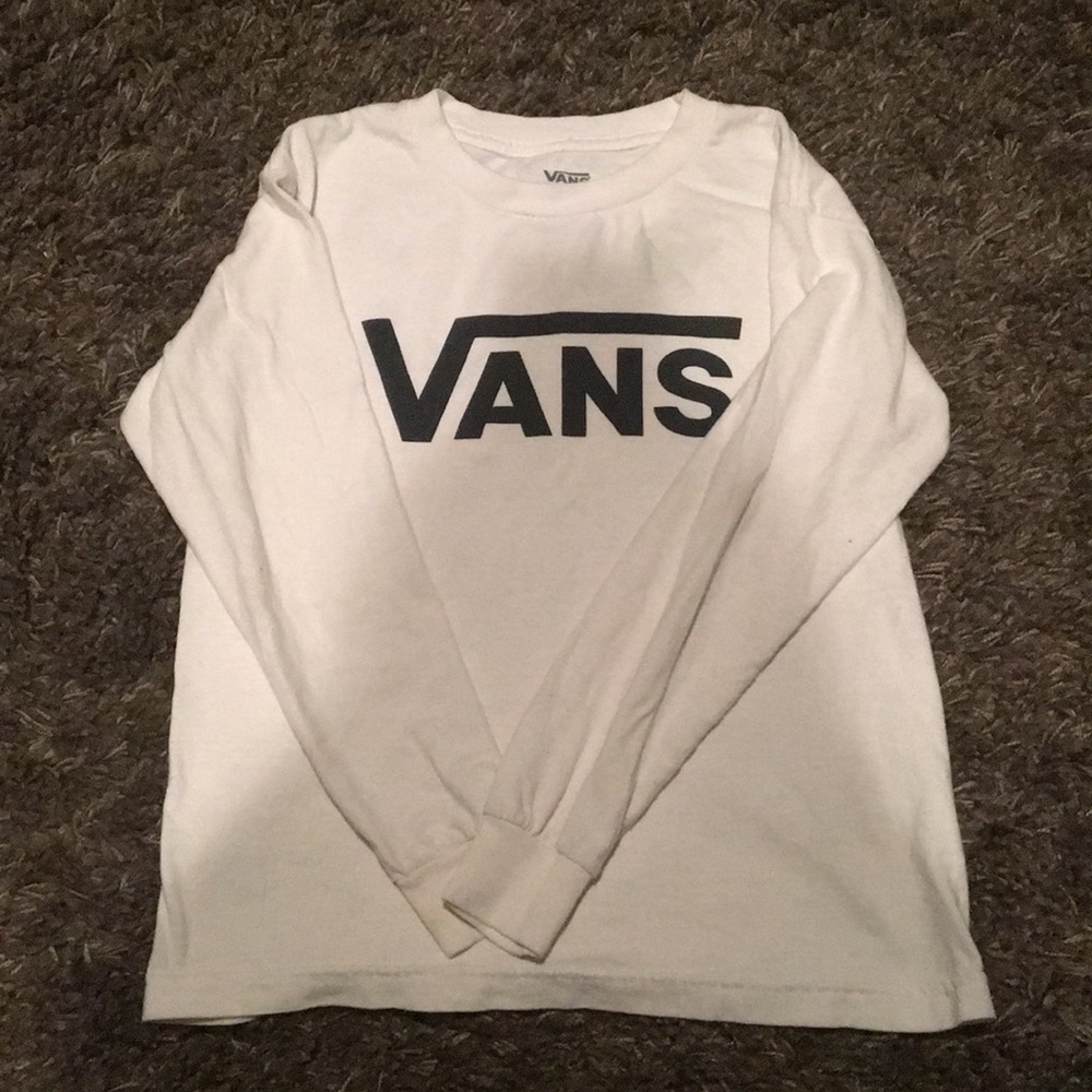 White Vans shirt
